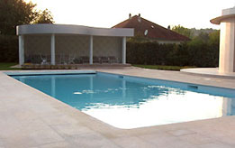 Piscine enterrée en Dordogne