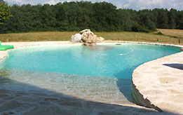 Piscine de forme créative - Dordogne